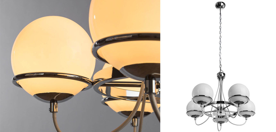 Люстра Melissa Chandelier Chromium 5