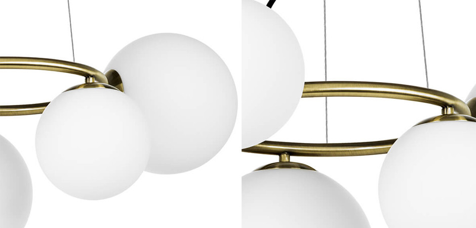 Люстра Bubbles on Ring Chandelier