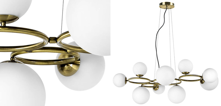 Люстра Bubbles on 4 Rings Chandelier