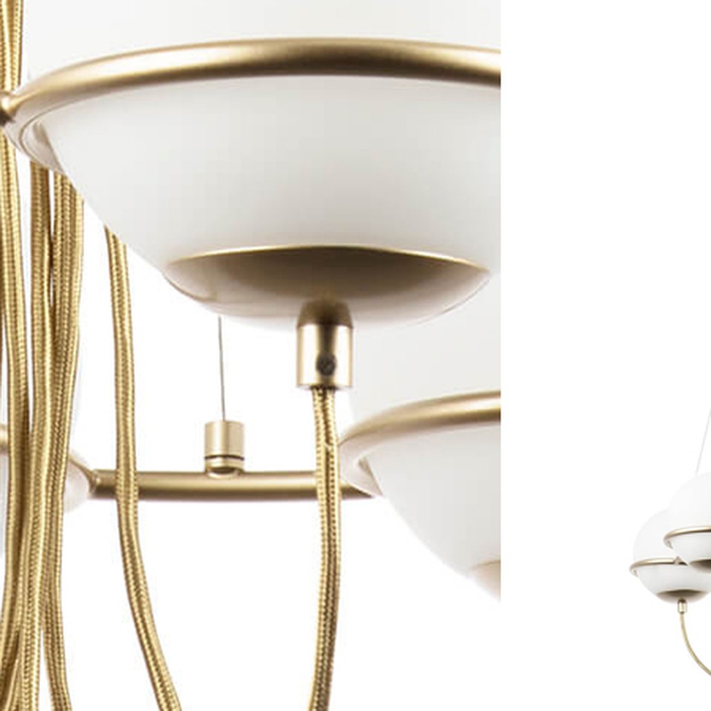 Люстра Melissa Chandelier Champagne 6