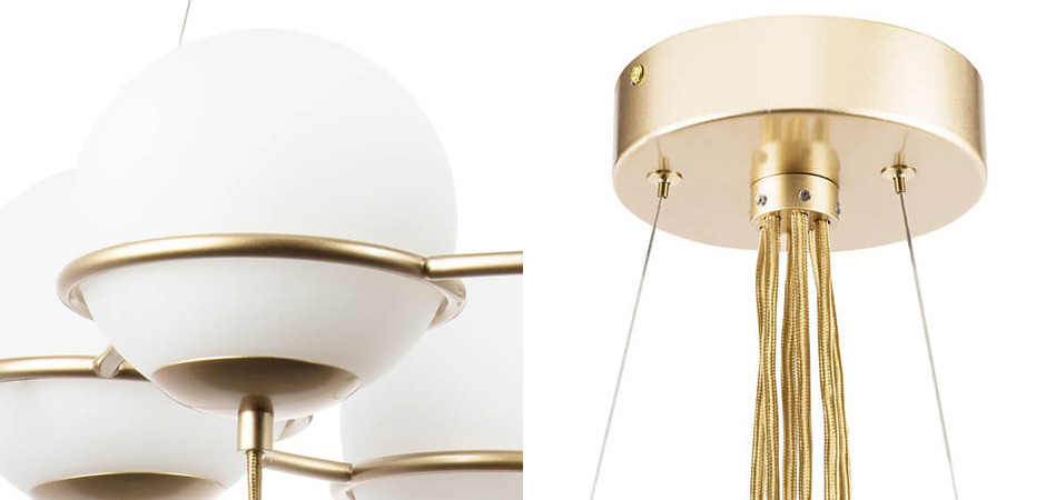 Люстра Melissa Chandelier Champagne 6