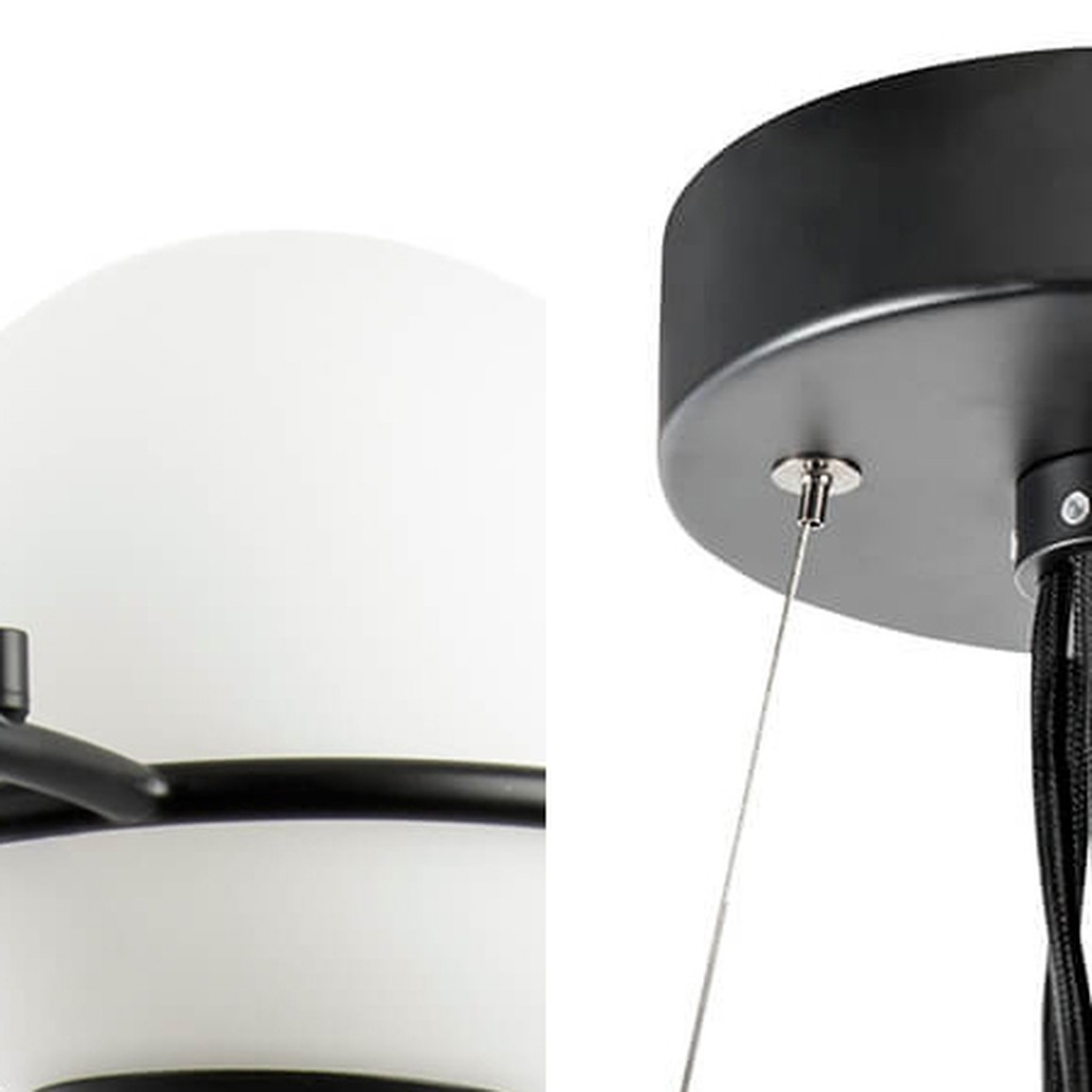 Люстра Melissa Chandelier Black 6