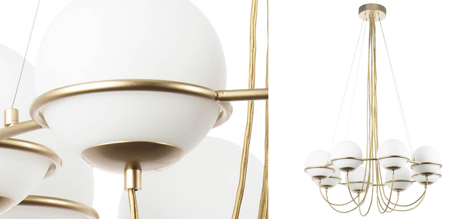 Люстра Melissa Chandelier Champagne 8