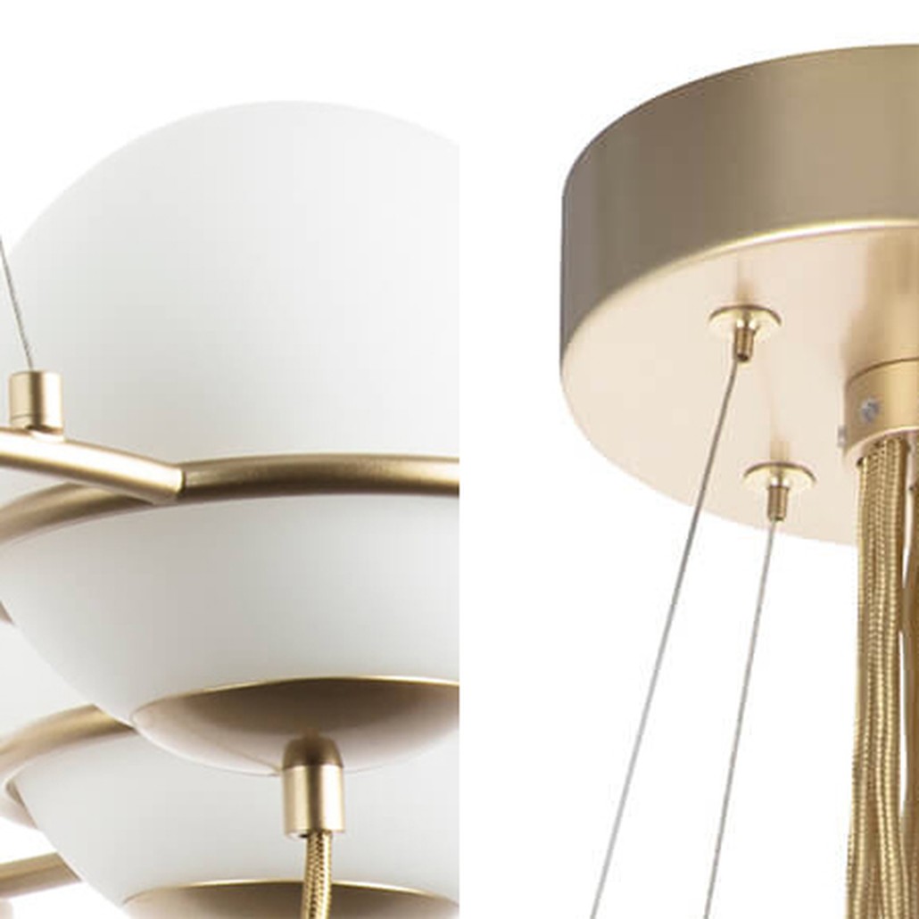 Люстра Melissa Chandelier Champagne 8