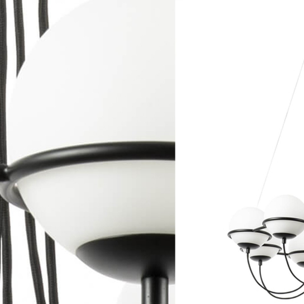 Люстра Melissa Chandelier Black 8