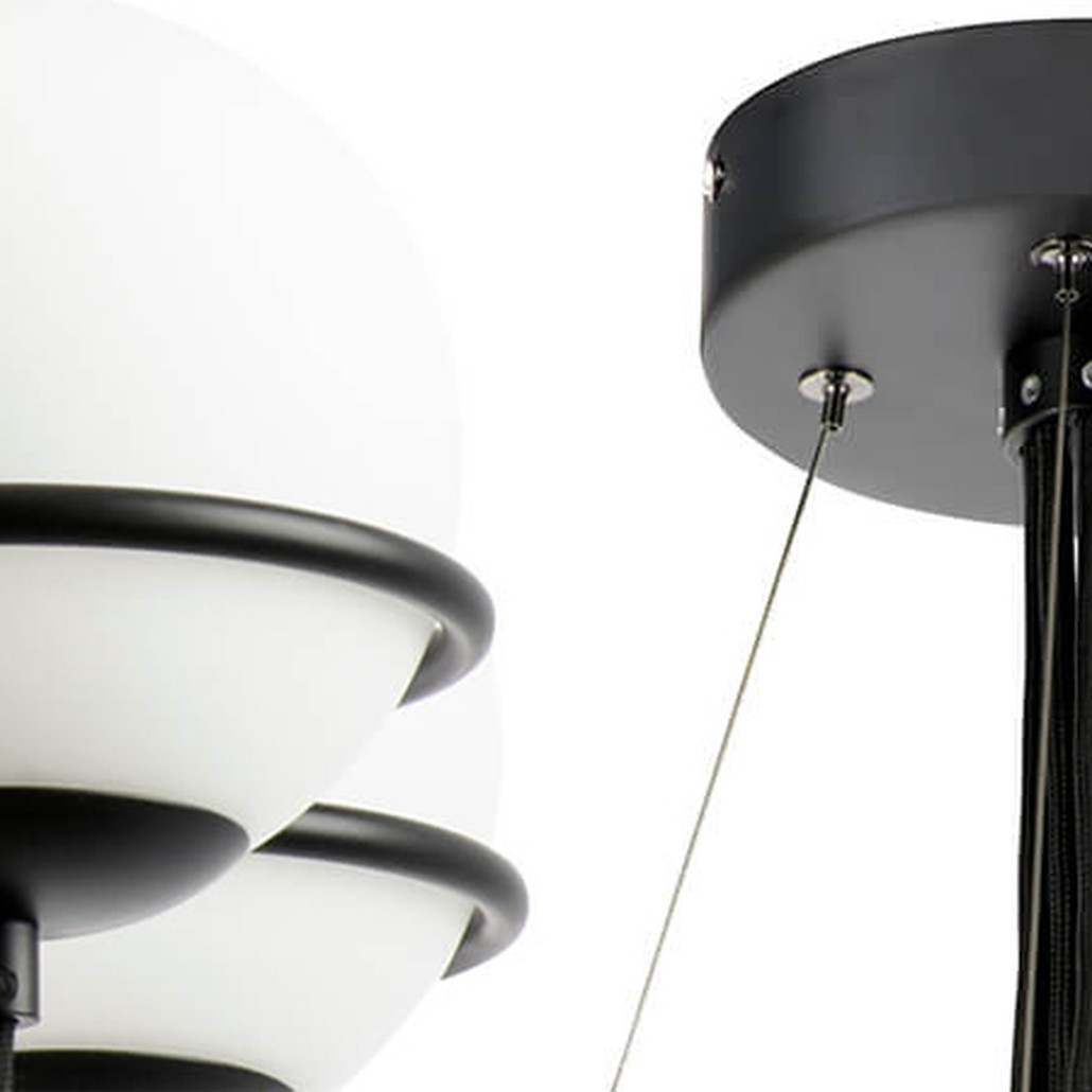 Люстра Melissa Chandelier Black 8