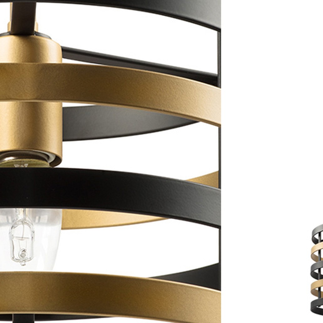 Подвесной светильник Gold Stripes Chandelier