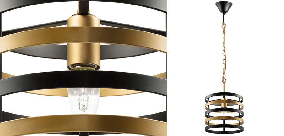Подвесной светильник Gold Stripes Chandelier