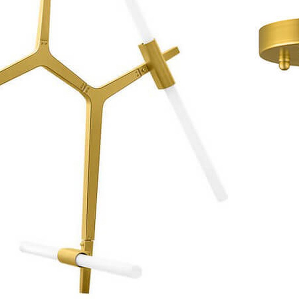 Люстра Агнес Chandelier Gold 6
