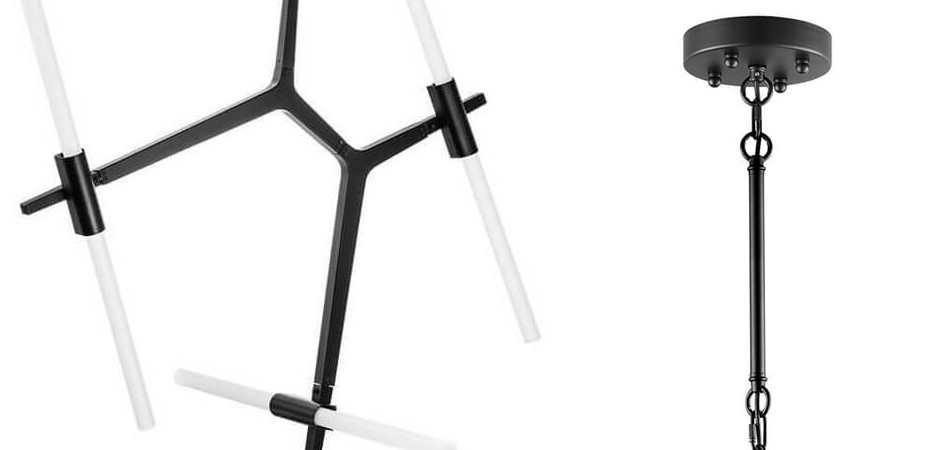 Люстра Агнес Chandelier Black 6