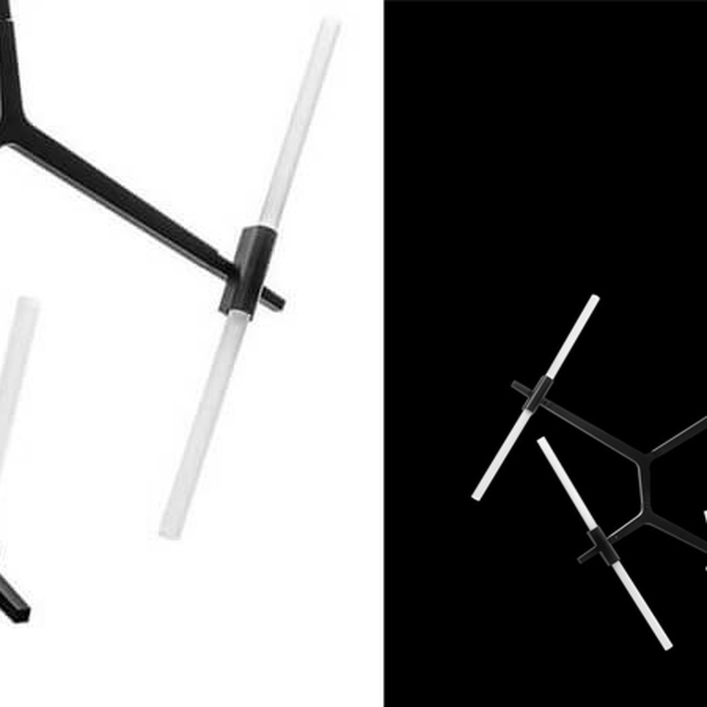 Люстра Агнес Chandelier Black 14