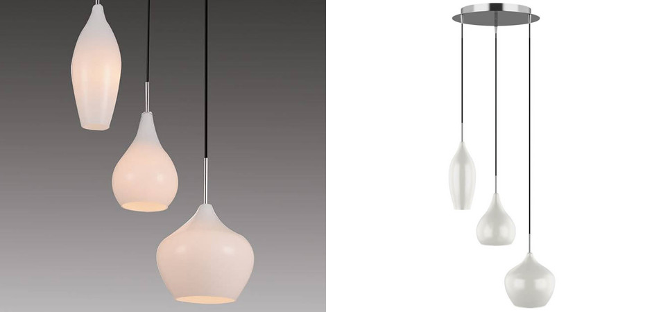 Люстра Candiano Milk Triple