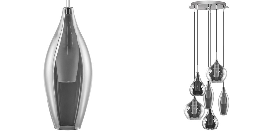 Люстра Candiano Smoke 6 Light