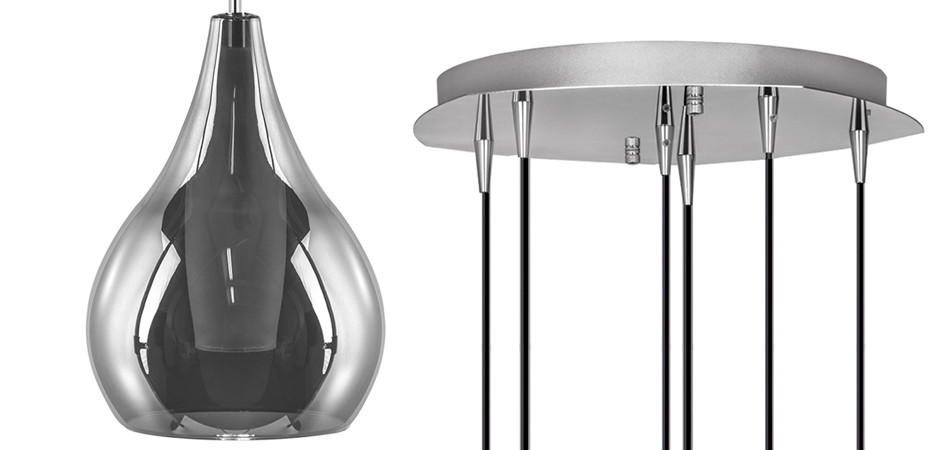 Люстра Candiano Smoke 6 Light