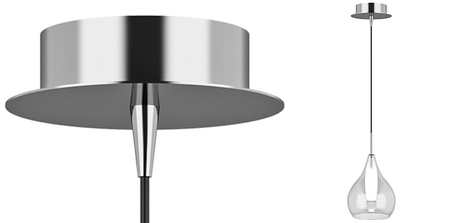 Подвесной светильник Candiano Transparent One