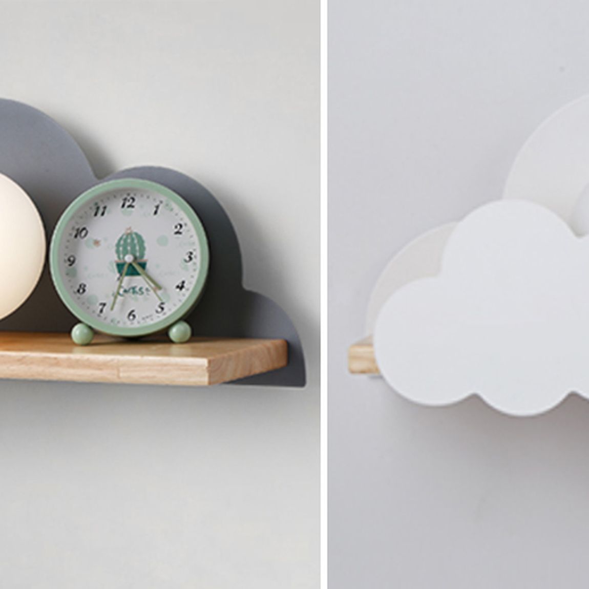 Бра с полкой Белое Облако Wall Lamp White Cloud