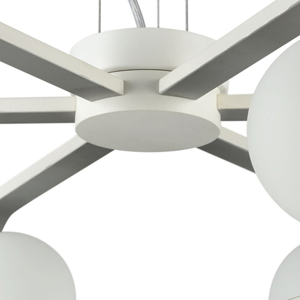 Люстра Michele Ball Chandelier Silver 6