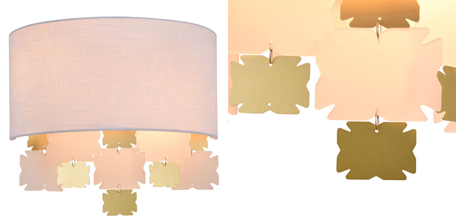 Бра Jacopo Mosaic Sconces Double