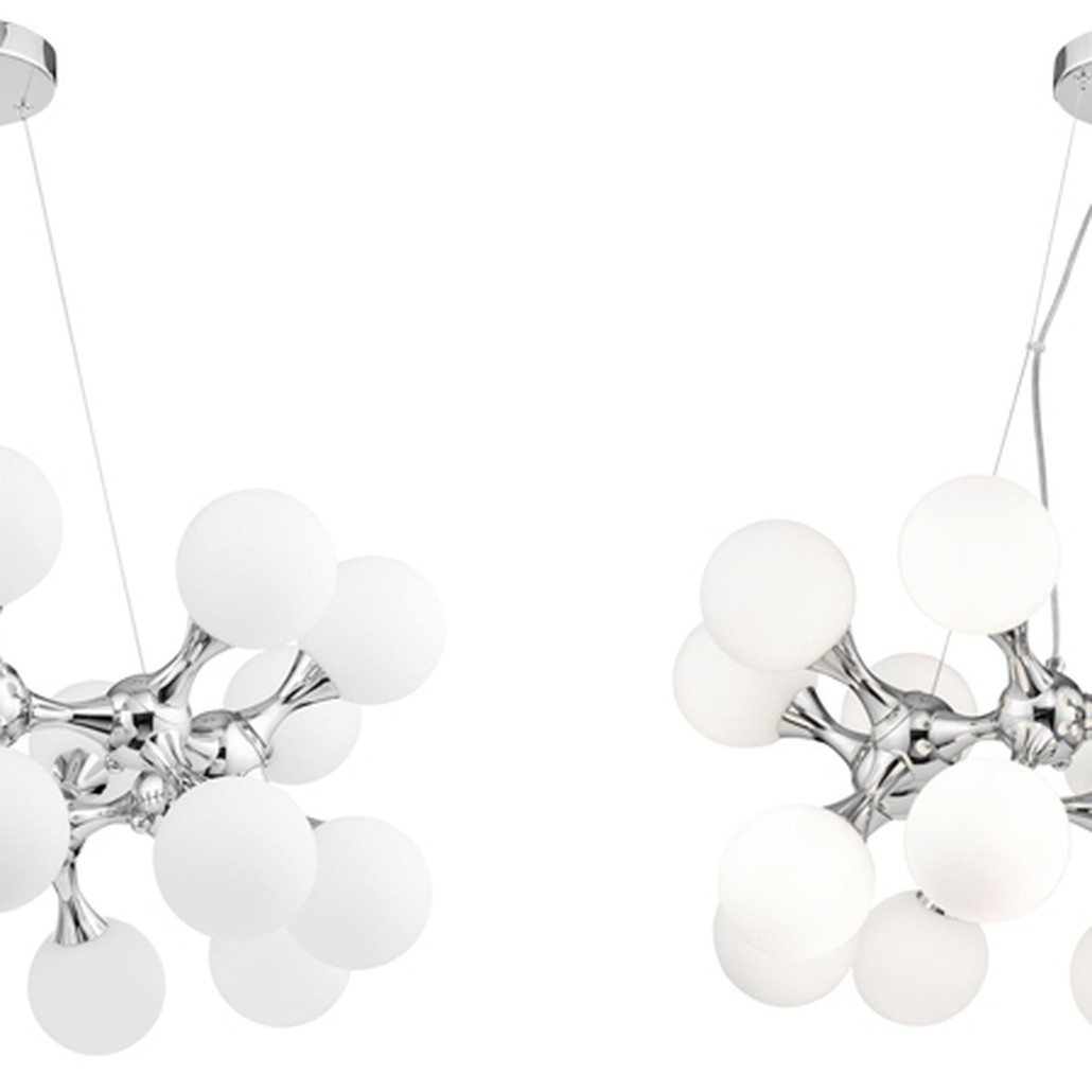 Люстра MOONDROP Chandelier Chromium 18