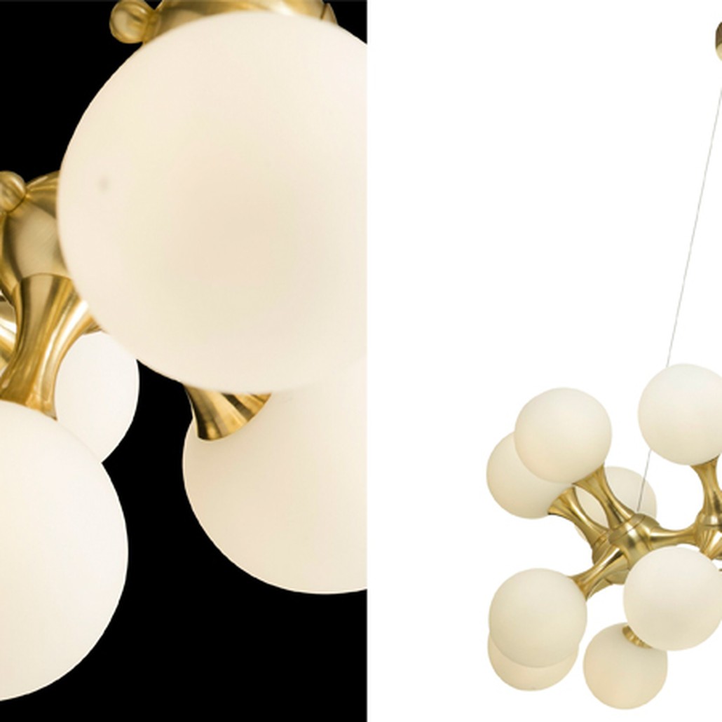 Люстра MOONDROP Chandelier Gold 18