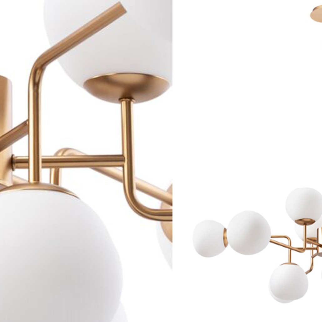 Люстра Tiepolo Ball Chandelier Gold 12