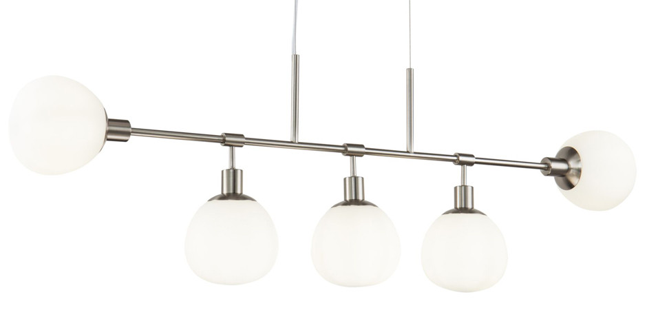 Люстра Tiepolo Ball Chandelier Nickel 5