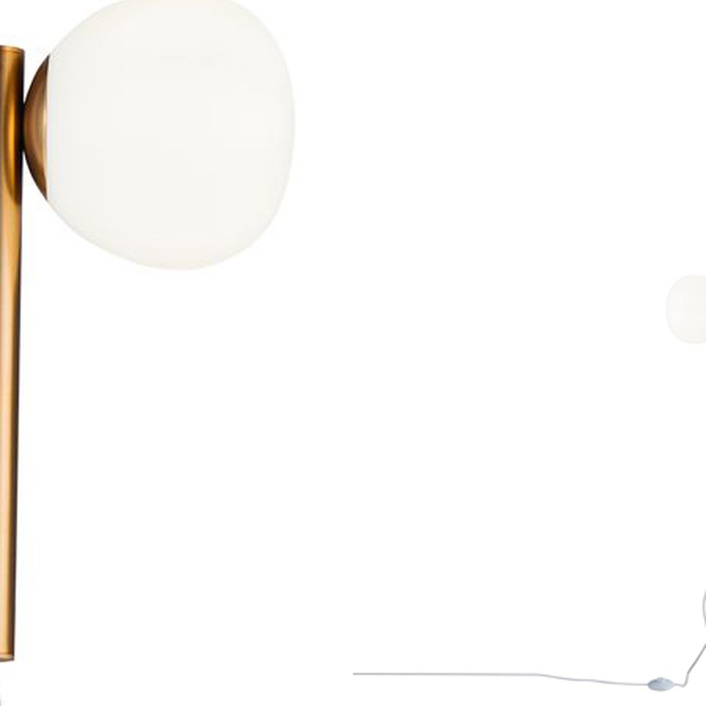 Торшер Tiepolo Ball Floor Lamp Double gold