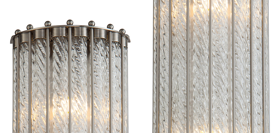 Бра Lantern Tiziano Chromium Sconces