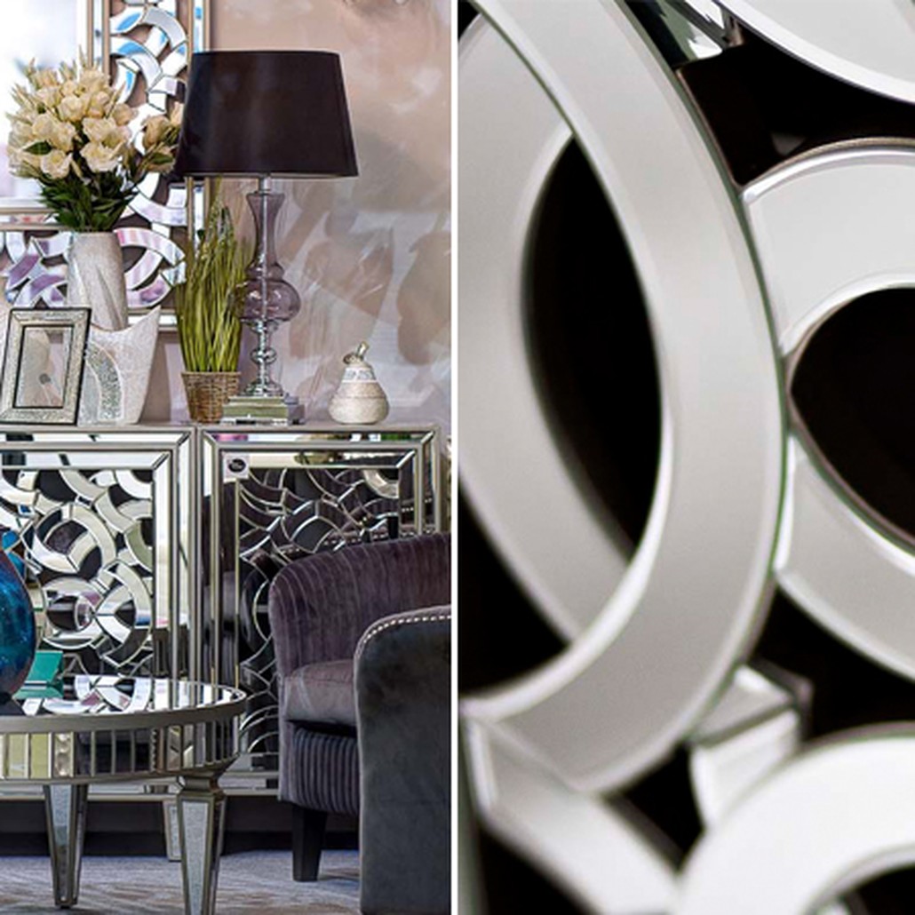 Тумба Mirror Ornament Nightstand