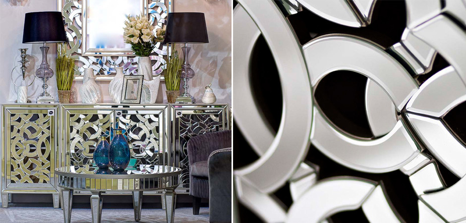 Тумба Mirror Ornament Nightstand
