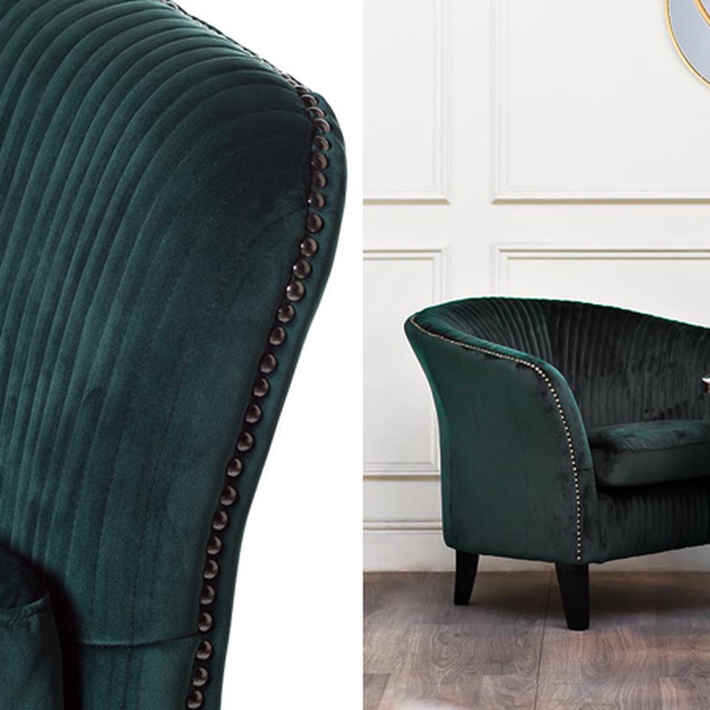 Кресло JackFlower Armchair green