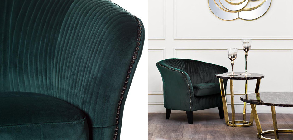 Кресло JackFlower Armchair green