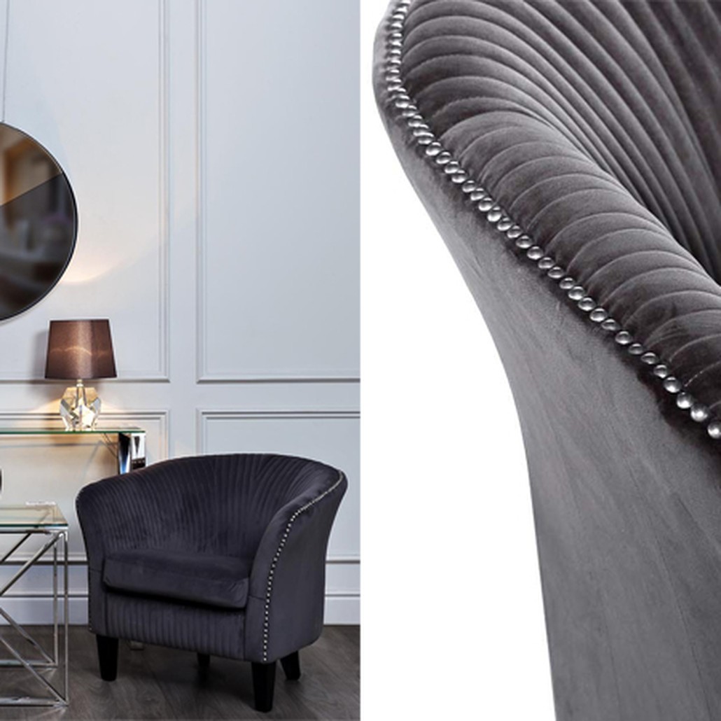 Кресло JackFlower Armchair grey