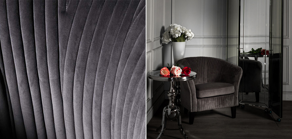 Кресло JackFlower Armchair grey