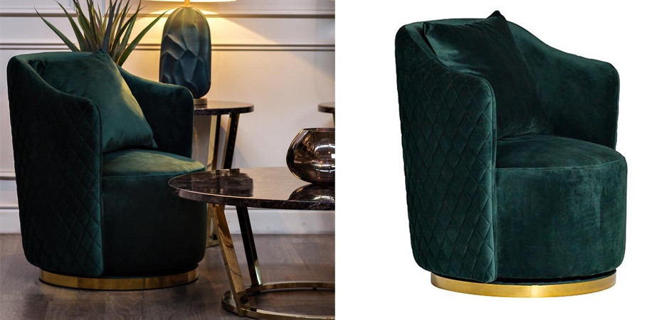 Кресло вращающееся Honnor Armchair