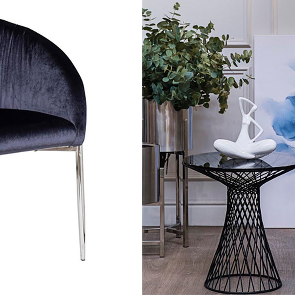 Стул Miranda Chair blue