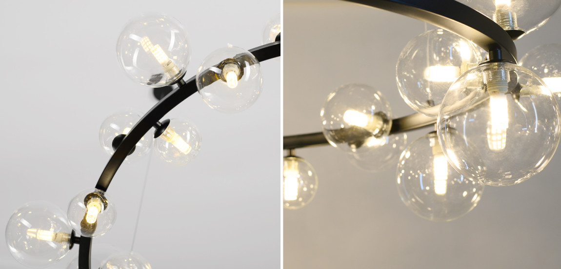 Дизайнерская кольцевая люстра IONA Сhandelier