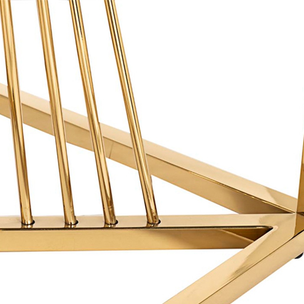 Стол Section Diagonal Gold 70