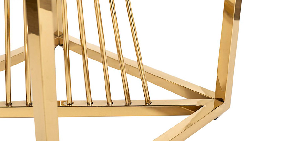 Стол Section Diagonal Gold 70