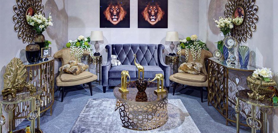 Стол Yen Geometry Table Pink Gold 90