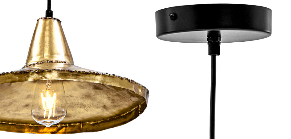 Подвесной светильник Rough Gold Pendant II