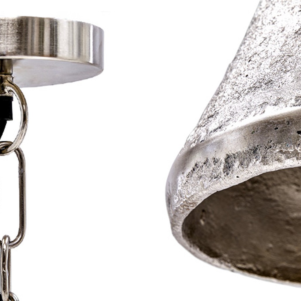 Подвесной светильник Rough Silver Pendant