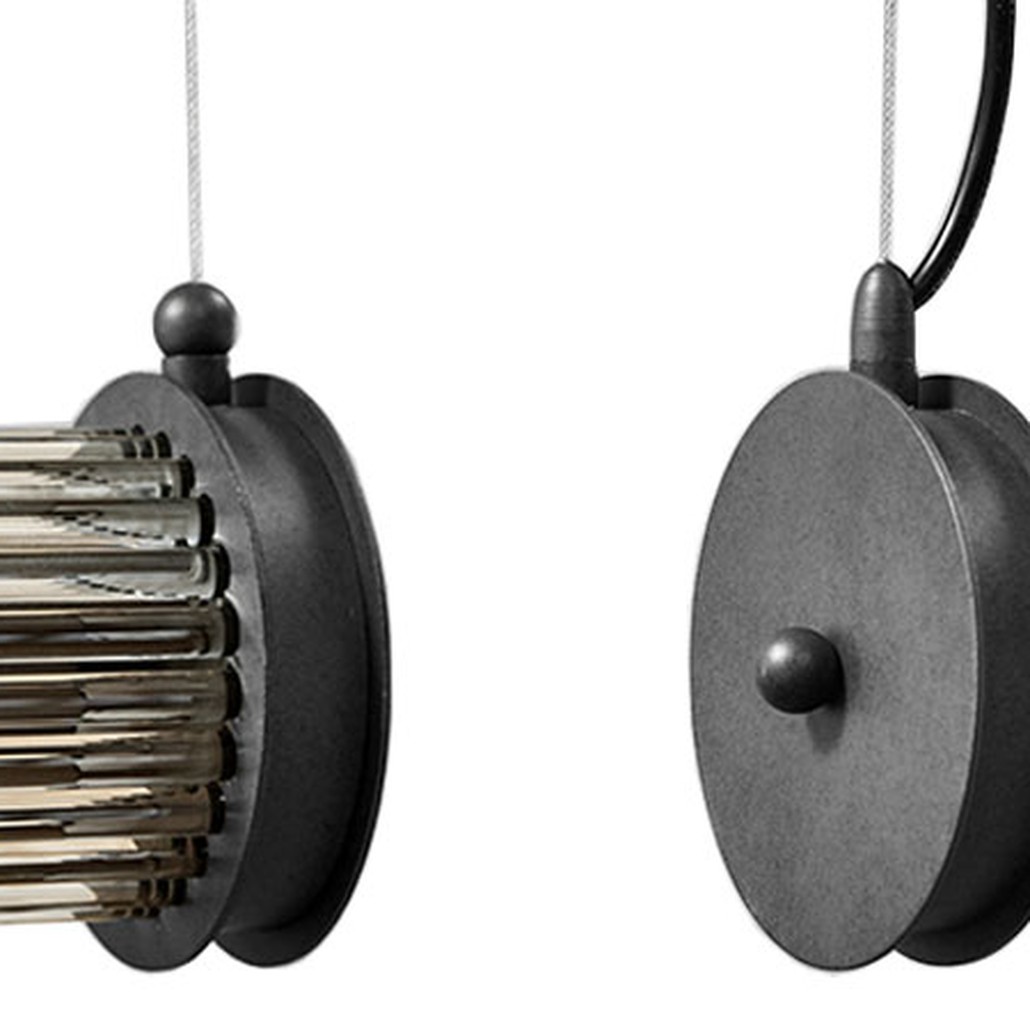Подвесной светильник Glass TUBE Pendant Black