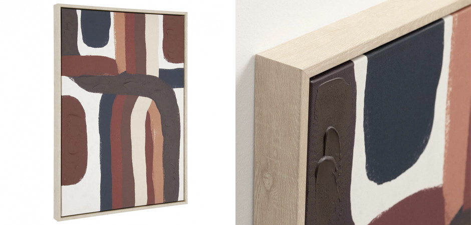 Абстрактный постер в теплых тонах II