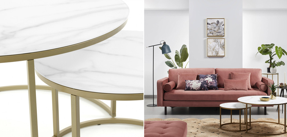 Набор круглых столиков Visby