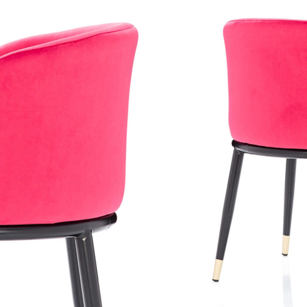 Стул Dining Chair Foucault Crimson