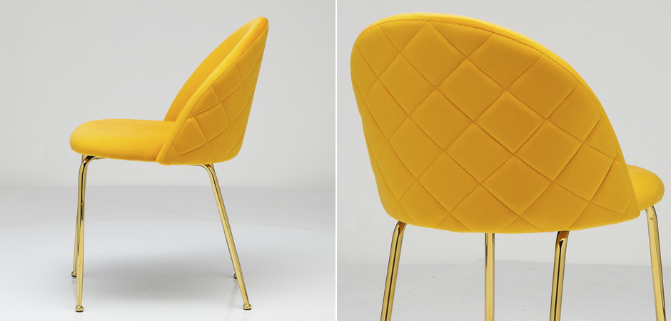 Стул Vendramin Dining Chair yellow