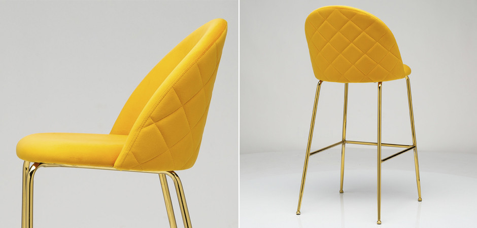 Барный стул Vendramin Bar Stool yellow