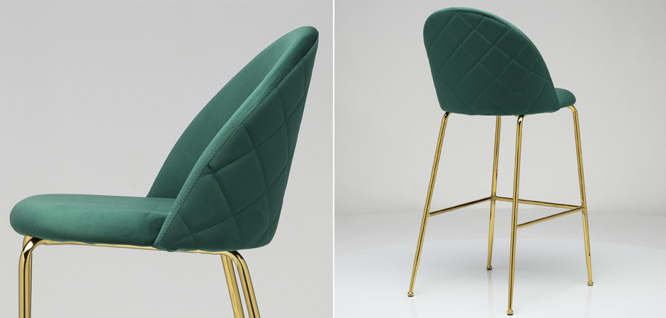 Барный стул Vendramin Bar Stool green