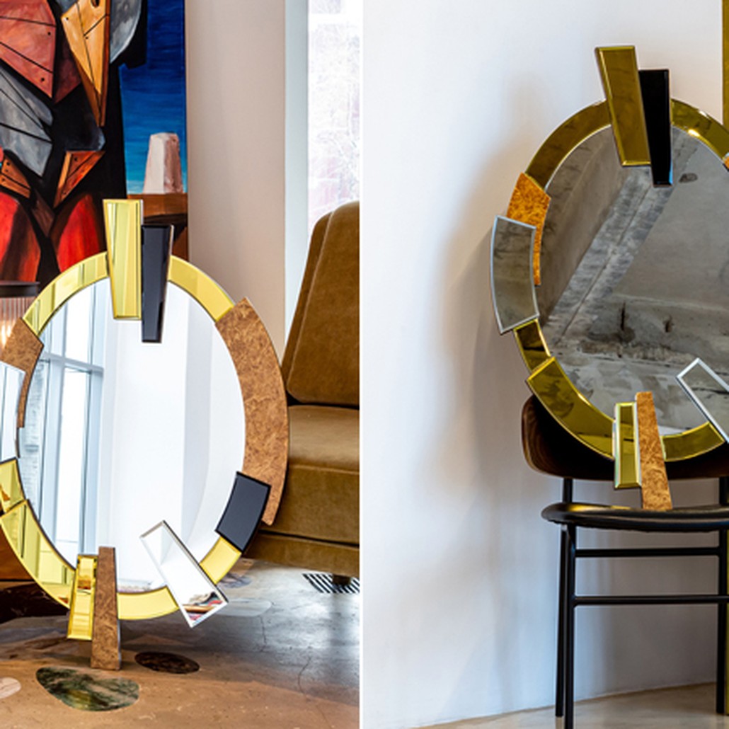 Зеркало Geometric Abstraction